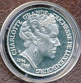 Люксембург, 1996, 5 Экю, Великая Герцогиня Шарлотта-миниатюра